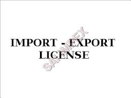 Service Provider of Import Export Licence Mumbai Maharashtra 